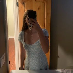 PacSun blue mini dress